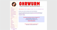 Desktop Screenshot of ohrwurmmusic.de