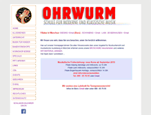 Tablet Screenshot of ohrwurmmusic.de